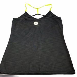 Roxy Strappy Tank Top, Size Women's Large. Gray.